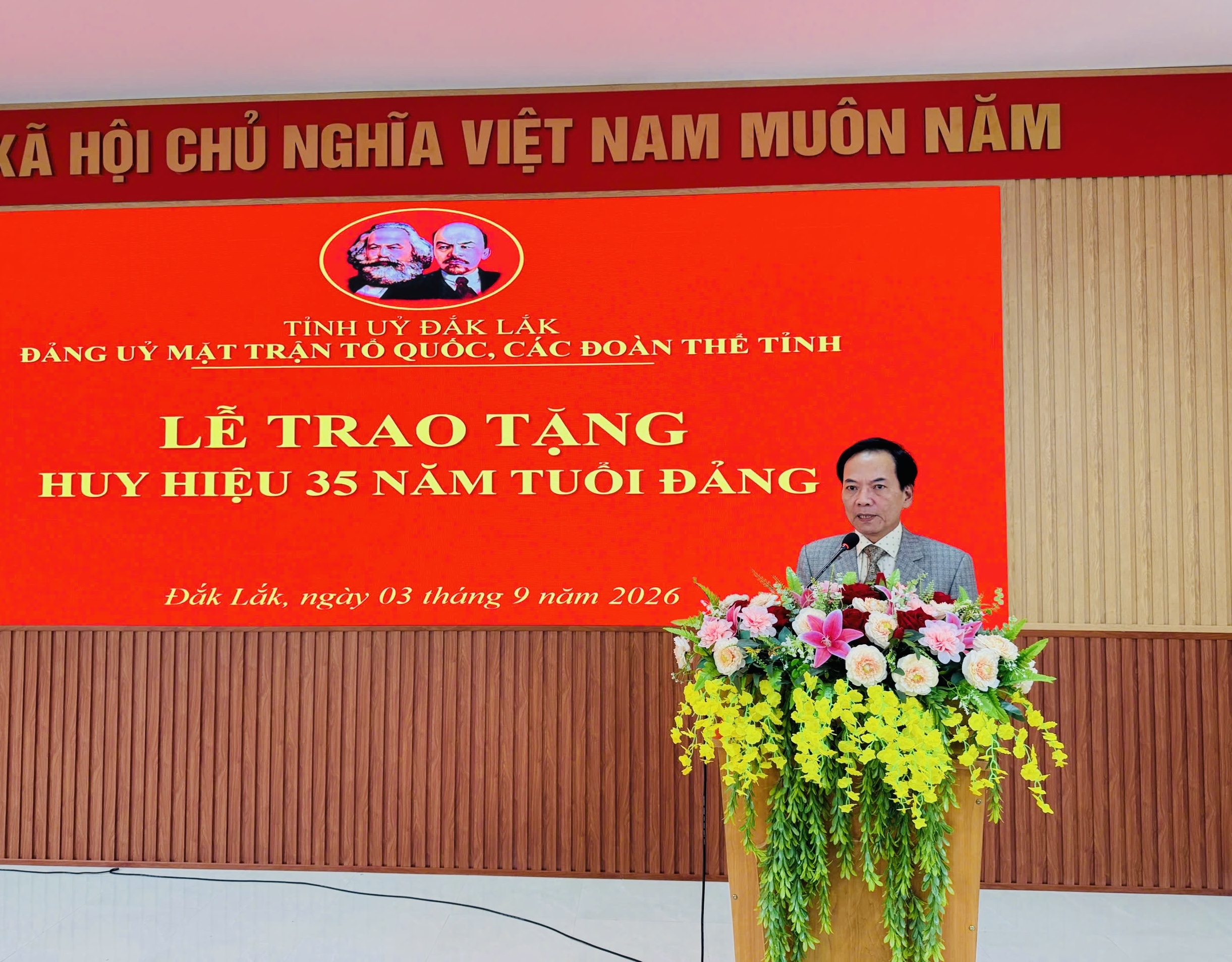 chu Bai phat bieu